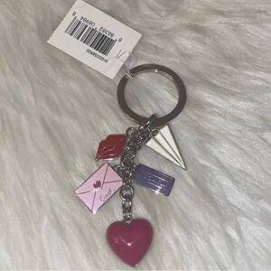 Coach LOVE LETTER Keychain